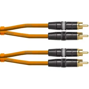 CORDIAL - CEON DJ RCA 0,6 O - Câble DJ 2x RCA vers 2x RCA - 0,60 m pas cher