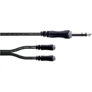 Cordial EY 0.3 VYY Y-Adapterkabel 0,3 m - Insert kabel