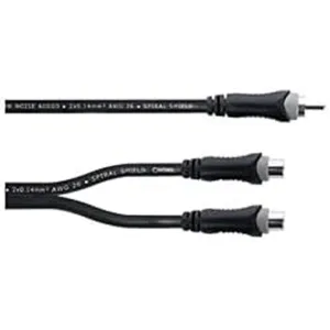 Cordial Câble Y bretelle RCA mâle / 2 RCA femelles 30 cm