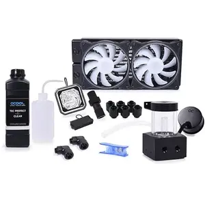 Comparateur de prix : Alphacool Kit Watercooling complet - Core Storm 240mm ST30