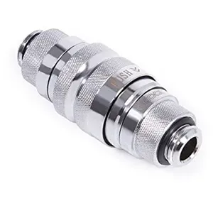 Alphacool Raccord autobloquant MF Eiszapfen Quick Coupling G1/4 (Argent)