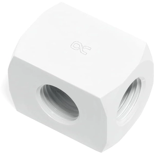 Alphacool Alphacool Hf Anschlussterminal Tee T-stück Rund G1/4 - White pas cher