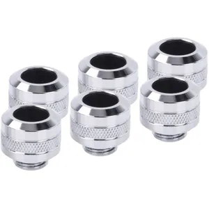 Alphacool Eiszapf. Pro 13mm 6erpack Sr  Hardtube Fitting G1/4 - 10