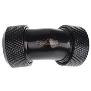 Raccord à 45° à Compression pour Tube Ø13mm Alphacool Eiszapfen (Noir)