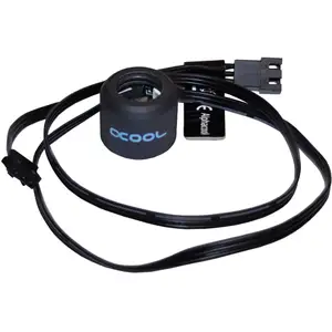 Anneau ARGB pour Tube Ø13mm Alphacool Aurora HardTube LED Ring (Noir)