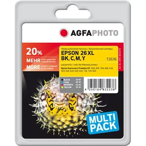 Comparateur de prix : AgfaPhoto Multi pack - pack de 4 - noir, jaune, cyan, magenta - remanu...