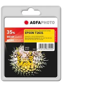Comparateur de prix : Agfaphoto - 12 ml - photo noire - compatible - blister - remanufacturé - cartouche d'encre (alternative pour : Epson 26XL, Epson C13T26314010, Epson T2631) -