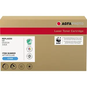 AgfaPhoto APTHP211AE Cartouche de toner 1 pièce(s) Cyan pas cher