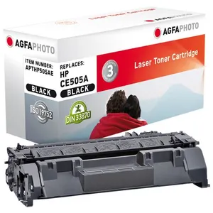 AgfaPhoto Compatible avec HP 05A (CE505A) Agfa Photo APTHP505AE Toner noir - 123CONSOMMABLES pas cher