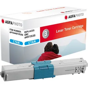 AgfaPhoto APTO44973535E Toner Cyan pas cher