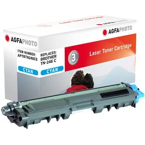 AgfaPhoto - Cyan - compatible - cartouche de toner (alternative pour : Brother TN246C) - pour Brother DCP-9017, DCP-9022, HL-3142, HL-3152, HL-3172, MFC-9142,Vendu pardarty