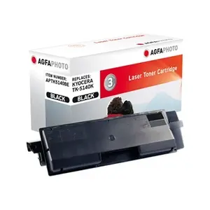 AgfaPhoto - Noir - compatible - cartouche de toner (alternative pour : Kyocera TK-5140K) - pour Kyocera ECOSYS M6030cdn, M6030cdn/KL3, M6530cdn, M6530cdn/KL3,Vendu paramazon