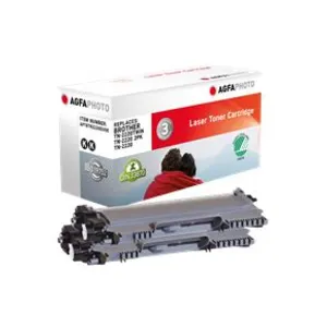 Comparateur de prix : Compatible Avec Brother Tn-2220 Agfa Photo Aptbtn2220duoe Multipack Noir