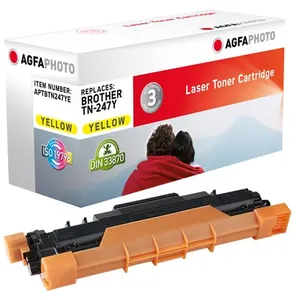 AgfaPhoto Compatible avec Brother TN-247Y Agfa Photo APTBTN247YE Toner Jaune - 123CONSOMMABLES pas cher