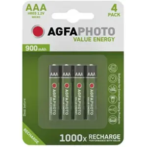 Agfaphoto Rechargeable Micro AAA 4 pièces - Batteries pas cher