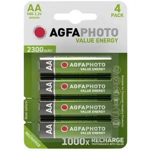 Pile rechargeable LR6 (aa) AgfaPhoto HR06 NiMH 2300 mAh 1.2 v 4 pc(s)