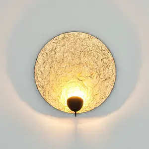 Holländer Applique murale LED Traversa, or brillant, Ø 35 cmVendu parluminaire