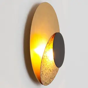 Holländer Applique LED La Bocca, dorée/noireVendu parluminaire
