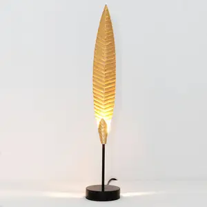 Holländer Lampe à poser Penna dorée hauteur 51 cm pas cher