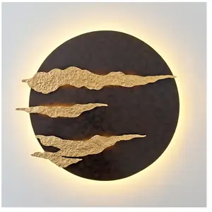 Holländer Applique murale LED noire et dorée FirmamentoVendu parluminaire