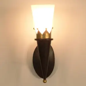 Holländer Applique rustique CORONA avec décorations dorées pas cher
