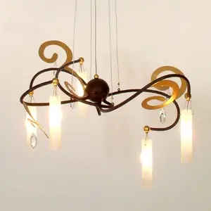 Holländer Belle Suspension LED Casino à 5 lampes pas cher