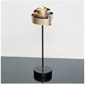 Holländer Jolie lampe à poser BANDEROLE SILBER, fer pas cher
