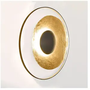 Holländer Applique Satellite en doré et brun, Ø 90 cmVendu parluminaire