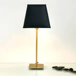 Holländer Lampe à poser Mattia avec abat-jour carré pas cher