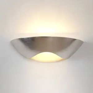 Comparateur de prix : Holländer Élégante applique Matteo Curve, argentée