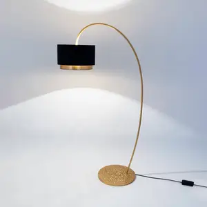 Holländer Lampe sur pied Meteor, doré, hauteur 169 cm, ferVendu parluminaire