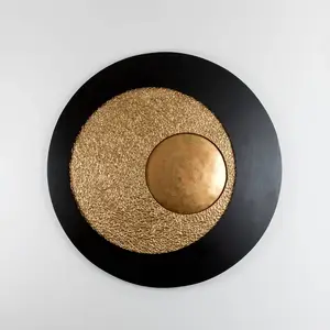 Holländer Applique murale LED Urano, brun-noir/or, Ø 120 cm, ferVendu parluminaire