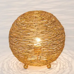 Holländer Lampe à poser Campano, doré, 30 cm pas cher
