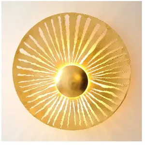 Holländer Applique murale Pietro, doré, Ø 71 cm, ferVendu parluminaire