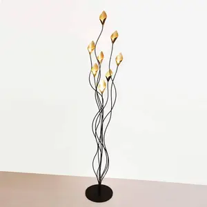 Holländer Lampadaire LED de designer à 8 lampes CalamaroVendu parluminaire