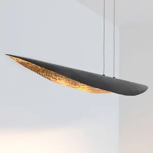 Holländer Suspension LED Chiasso, noire-brune/doréeVendu parluminaire