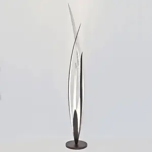 Holländer Palustre - lampadaire noir-brun-argenté