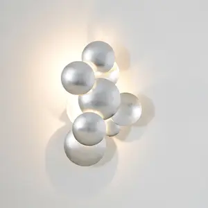 Holländer Applique LED Bolladaria à 3 lampes argentéeVendu parluminaire