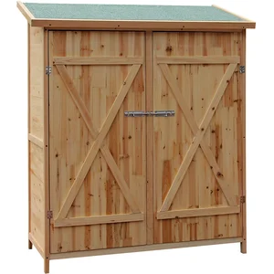 WilTec Abri de jardin Bois XXL Remise pas cher