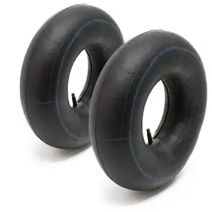 Comparateur de prix : WilTec Lot 2 Chambres air Tondeuse autoportée 13x5.00-6 Enveloppe pneumatique TR13 Valve Tondeuses Gazon