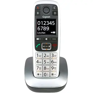 Comparateur de prix : Gigaset E560 - Téléphone sans fil avec ID d'appelant - DECT\GAP - platine