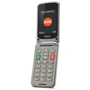 Gigaset GL590 7,11 cm (2.8") 113 g Argent Téléphone pour seniors