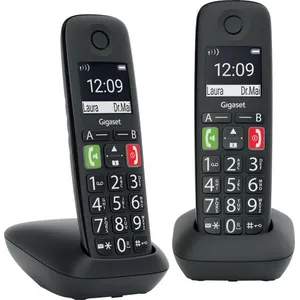 GIGASET GIGASET E290R BLACK DUO pas cher