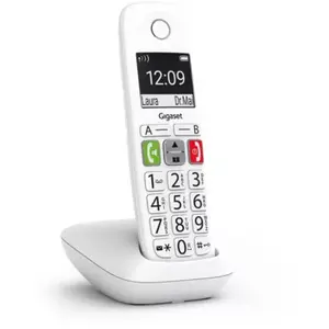 Comparateur de prix : Telephone sf dect e290 blanc solo sans repondeur Gigaset S30852-H2901-N102