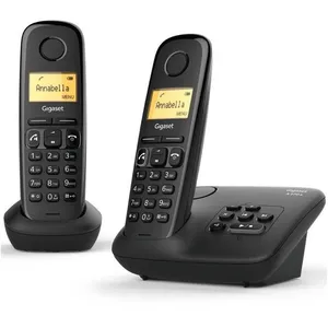 Téléphone sans fil avec répondeur Gigaset A270 A Duo - Noir pas cher