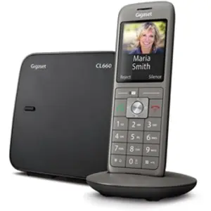Téléphone fixe Gigaset Comfort 550A Black - Téléphonie