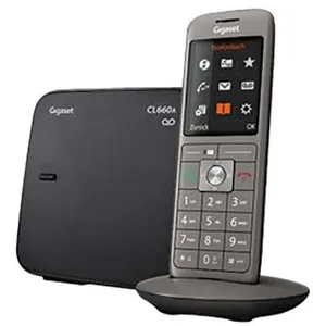 Comparateur de prix : Telephone sf dect cl660a noir Gigaset S30852-H2824-N101