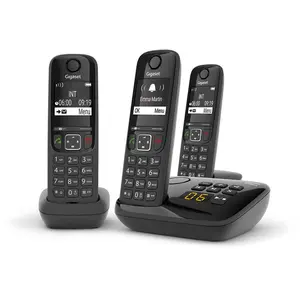 Comparateur de prix : Gigaset As690Ar Trio Dect Telefoon Zwart