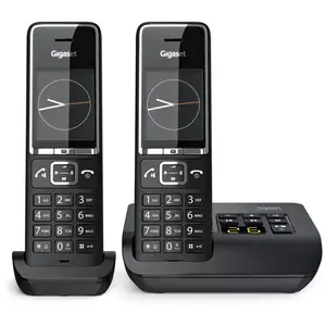 Comparateur de prix : GIGASET Téléphone sans fil Comfort 550A Duo Black