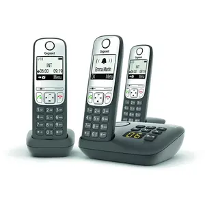 Téléphone sans fil avec répondeur A635A Trio - Anthracite GIGASET pas cher